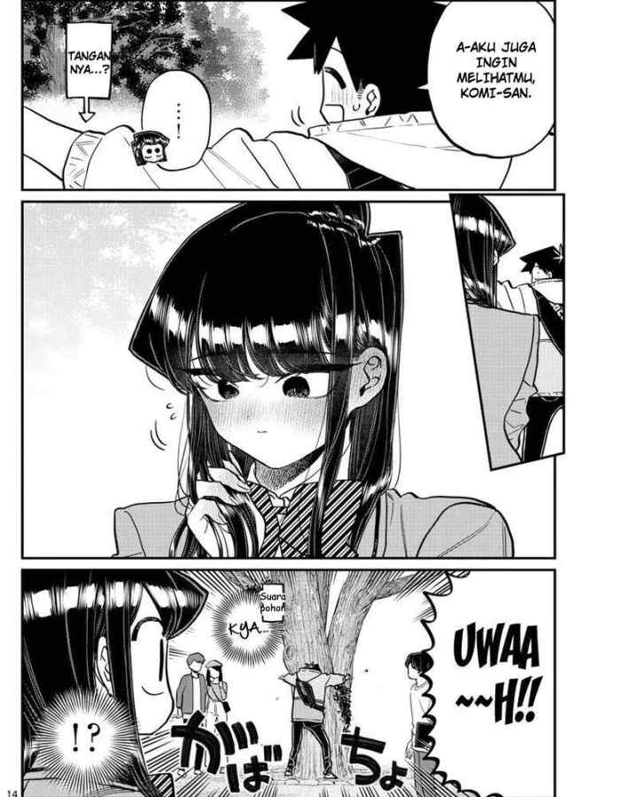 Komi-san wa Komyushou Desu chapter 348 halaman 14