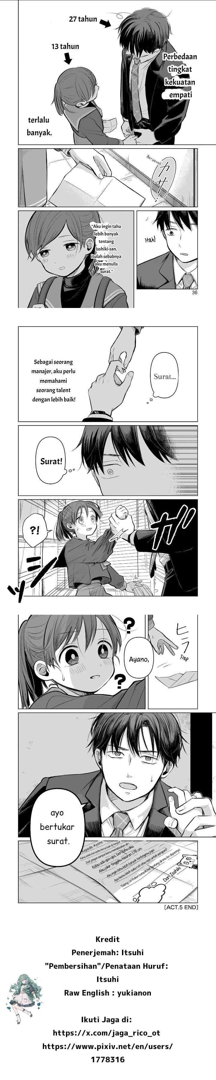 Koibumi to 13-sai no Joyuu chapter 5 halaman 10