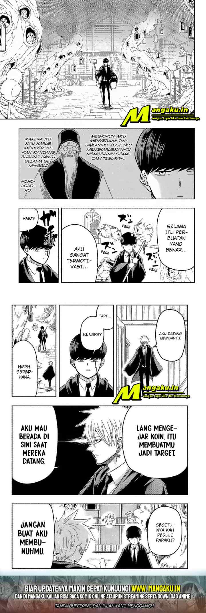 Mashle: Magic and Muscles chapter 18 halaman 9