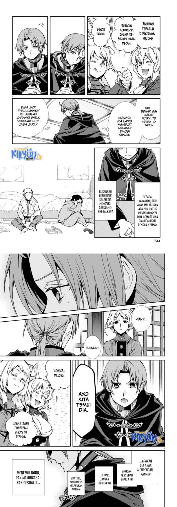 Mushoku Tensei: Isekai Ittara Honki Dasu chapter 93 halaman 5
