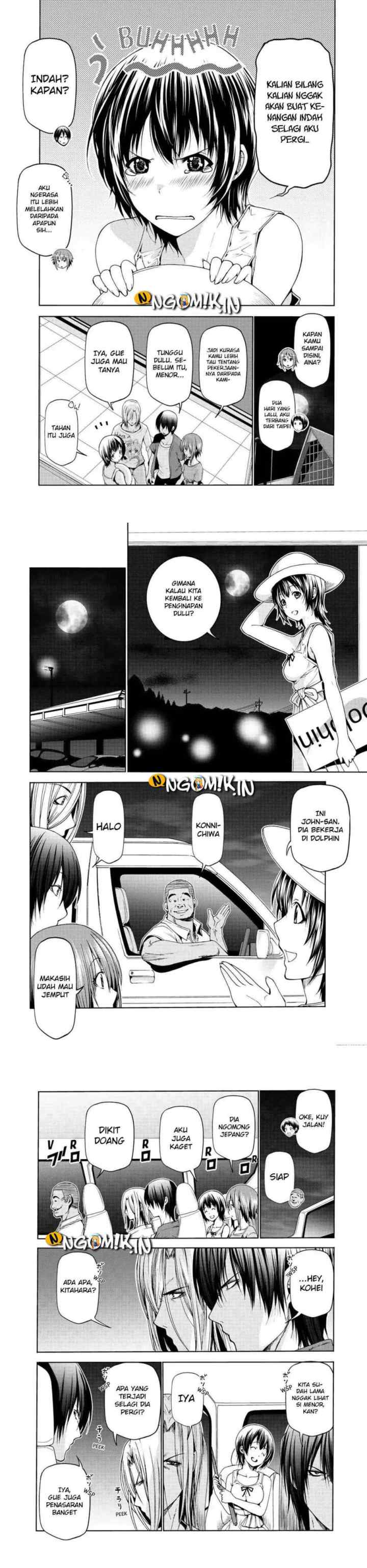 Grand Blue chapter 50 halaman 7