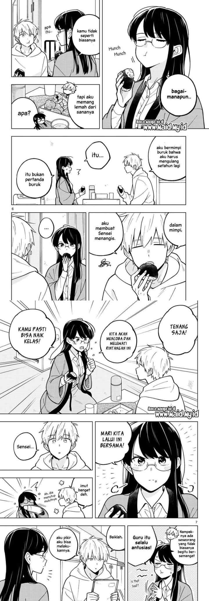 Sensei wa Koi wo Oshierarenai chapter 25 halaman 6