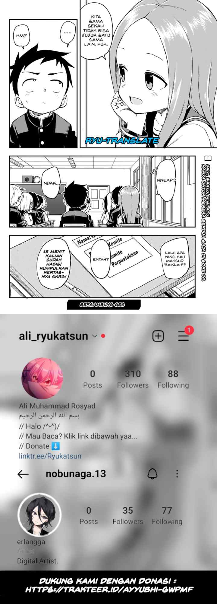 Karakai Jouzu no Takagi-san chapter 166 halaman 10