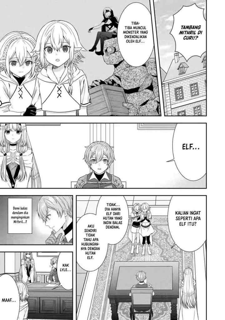 Tensei Ryoushu no Yuuryou Kaitaku: Zensei no Kioku o Ikashite White ni Tsutometara, Yuunou na Jinzai ga Atsumari Sugimashita chapter 23.1 halaman 12