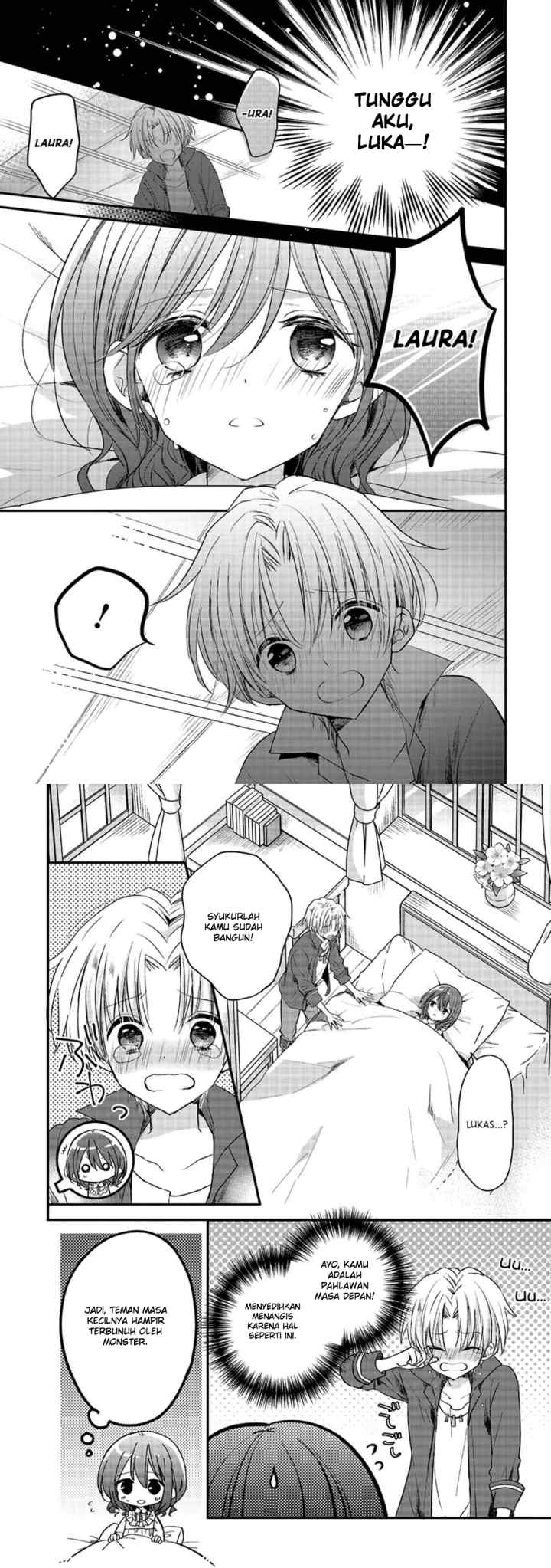Yuusha-sama no Osananajimi to iu Shokugyou no Make Heroine ni Tensei shita no de, Chougoushi ni Job Change shimasu chapter 1 halaman 11