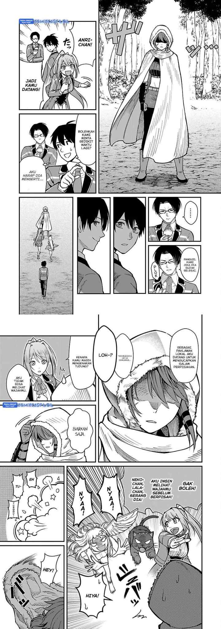 Saikyou no Maou ni Kitaerareta Yuusha Isekai Kikanshatati no Gakuen de Musou Suru chapter 19 halaman 6