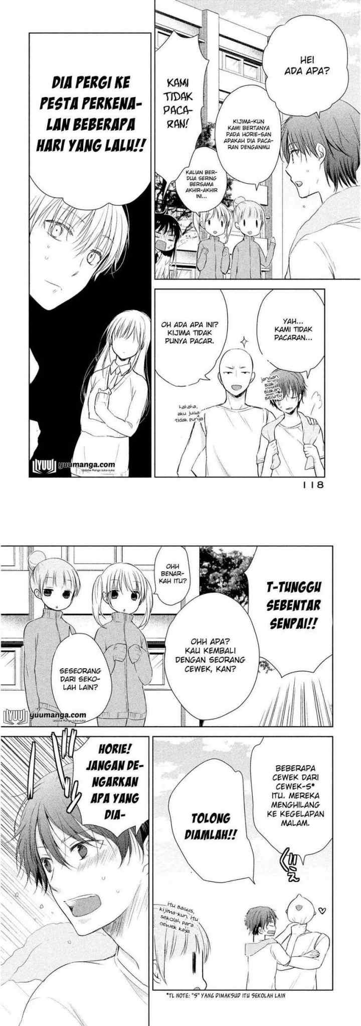 Midara na Ao-chan wa Benkyou ga Dekinai chapter 4 halaman 8