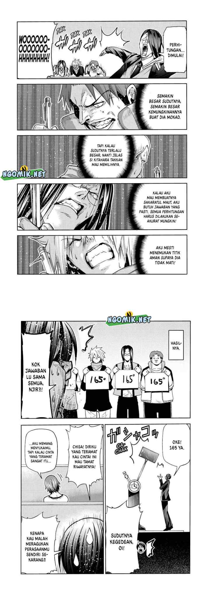 Grand Blue chapter 74.2 halaman 8