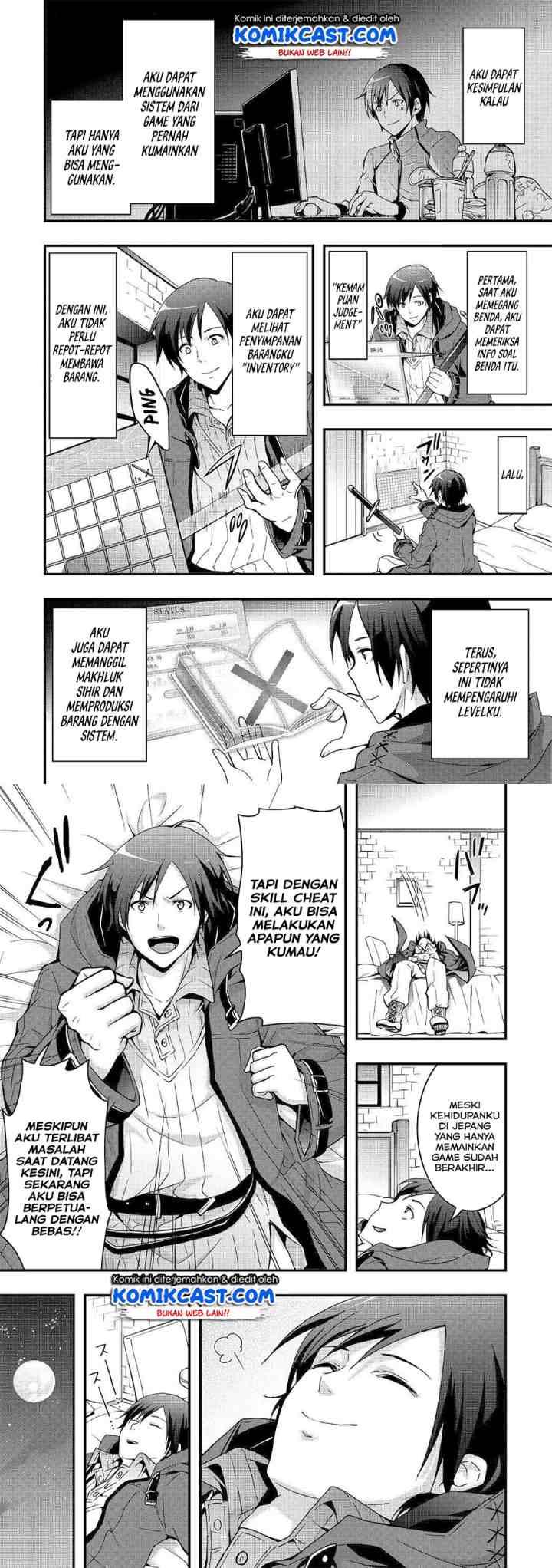 I will Live Freely in Another World with Equipment Manufacturing Cheat chapter 1.1 halaman 7