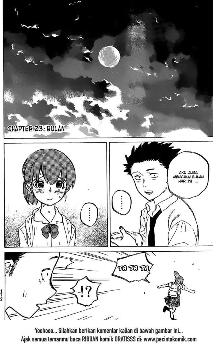 Koe no Katachi chapter 23 halaman 20