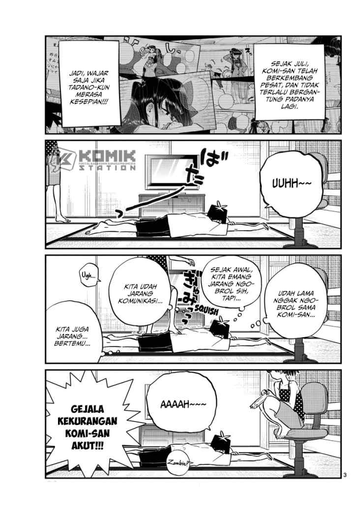 Komi-san wa Komyushou Desu chapter 178 halaman 4