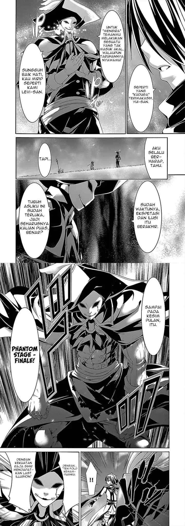 Trinity Seven chapter 80 halaman 17