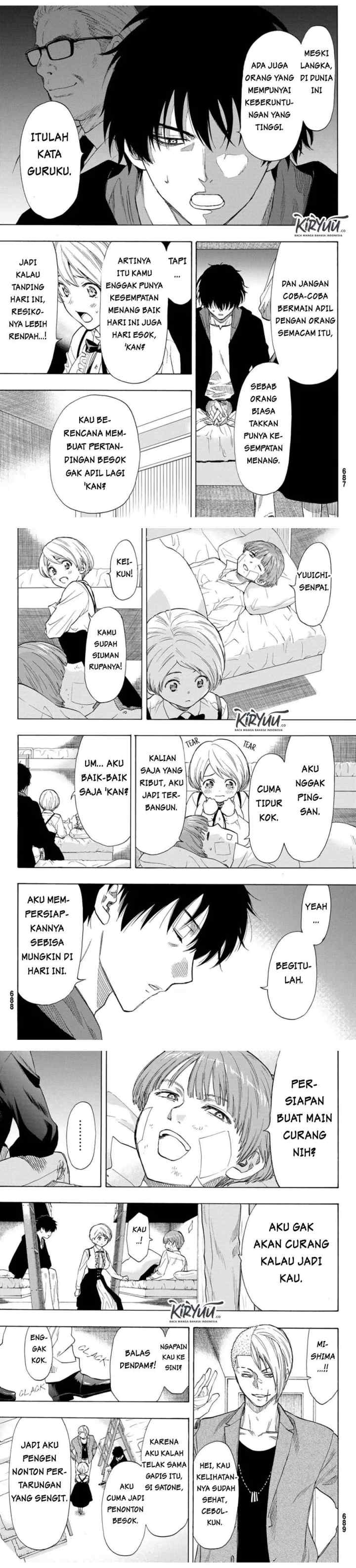 Tomodachi Game chapter 61 halaman 7