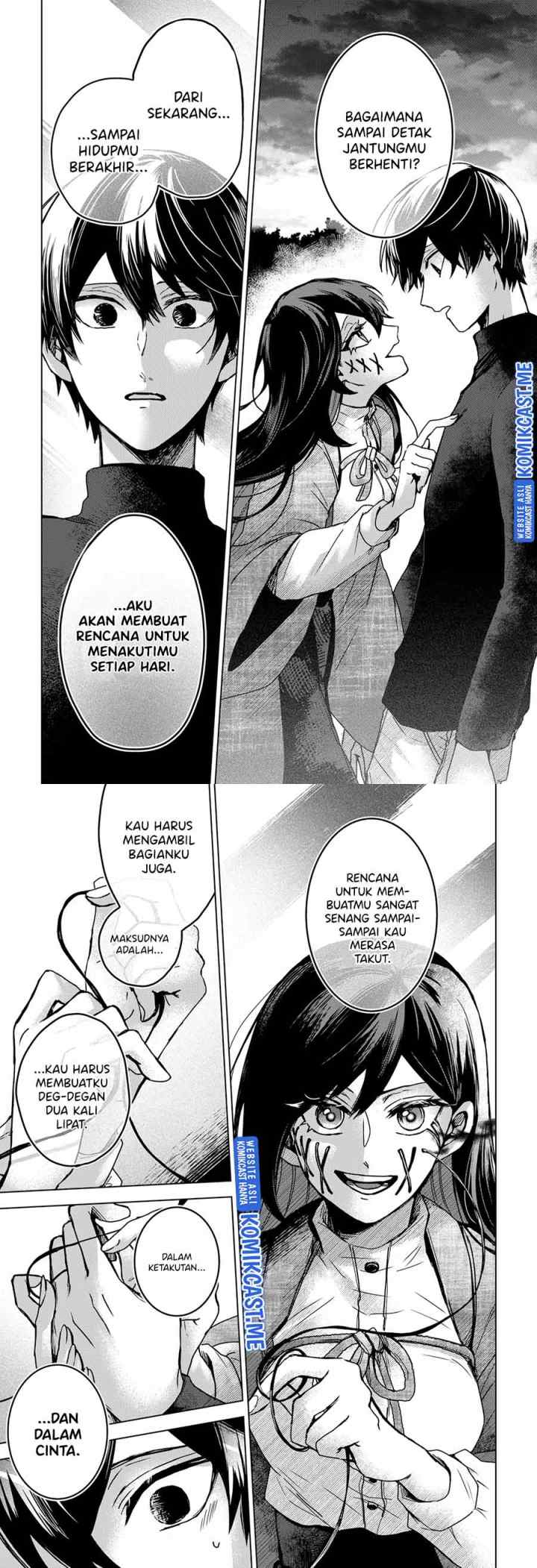 Kuchi ga Saketemo Kimi ni wa chapter 45 halaman 14