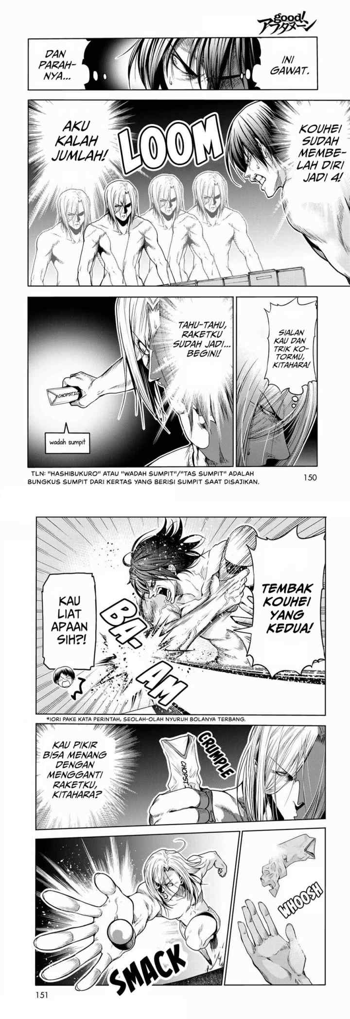 Grand Blue chapter 74.5 halaman 9