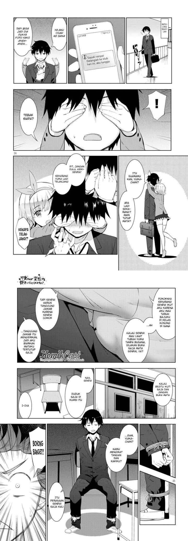 Kawaiikereba Hentai demo Suki ni Natte Kuremasu ka? chapter 9 halaman 13