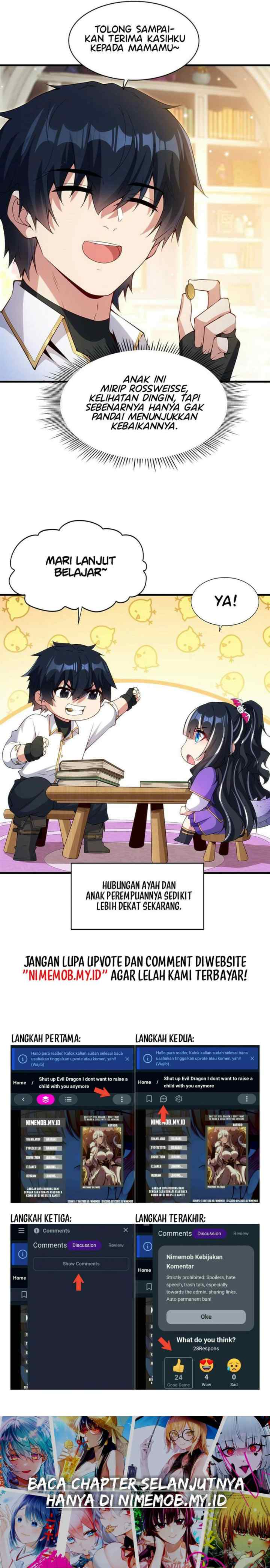 Shut Up, Evil Dragon, I Don't Want to Raise a Child With You Anymore chapter 13 halaman 9
