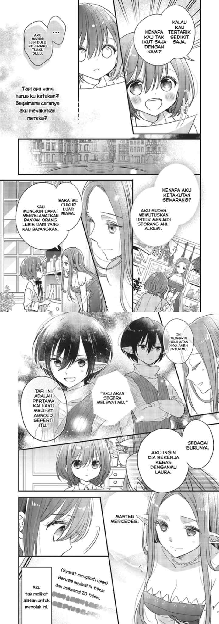 Yuusha-sama no Osananajimi to iu Shokugyou no Make Heroine ni Tensei shita no de, Chougoushi ni Job Change shimasu chapter 6 halaman 8