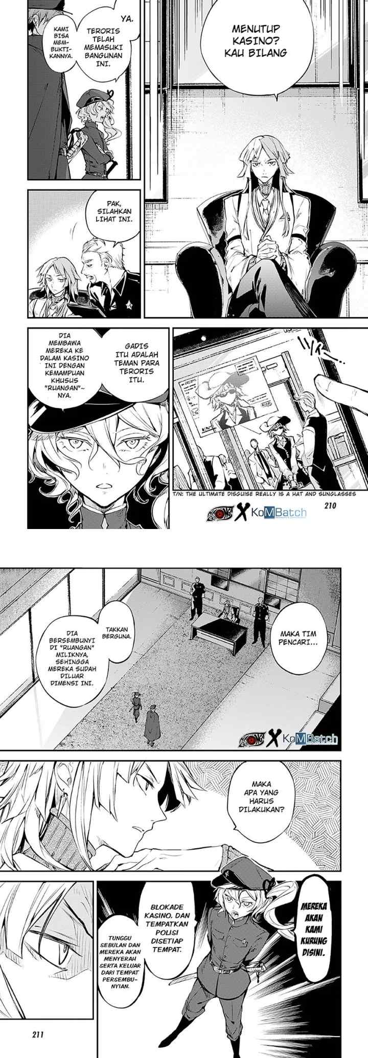 Bungou Stray Dogs chapter 72 halaman 11
