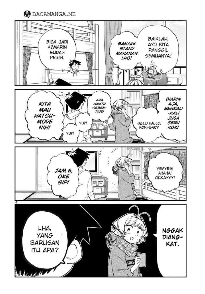 Komi-san wa Komyushou Desu chapter 94 halaman 4