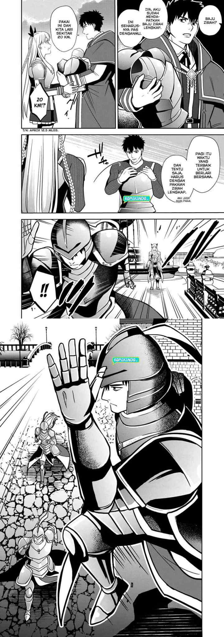 The Reincarnated Swordsman With 9999 Strength Wants To Become A Magician! chapter 4 halaman 4