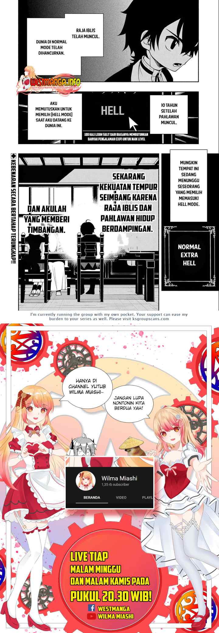 Hell Mode: Yarikomi Suki no Gamer wa Hai Settei no Isekai de Musou Suru chapter 23 halaman 14
