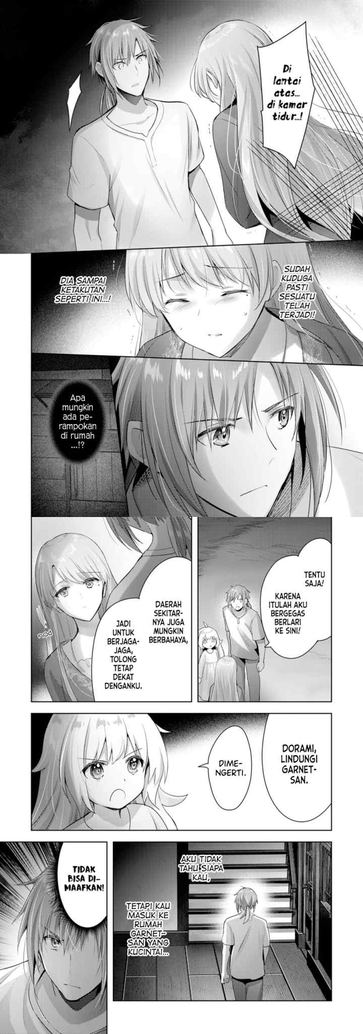 Uketsukejo ni Kokuhaku Shitakute Girudo ni Kayoitsumetara Eiyu ni Natteta chapter 8 halaman 7