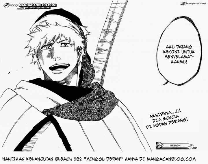 Bleach chapter 581 halaman 19