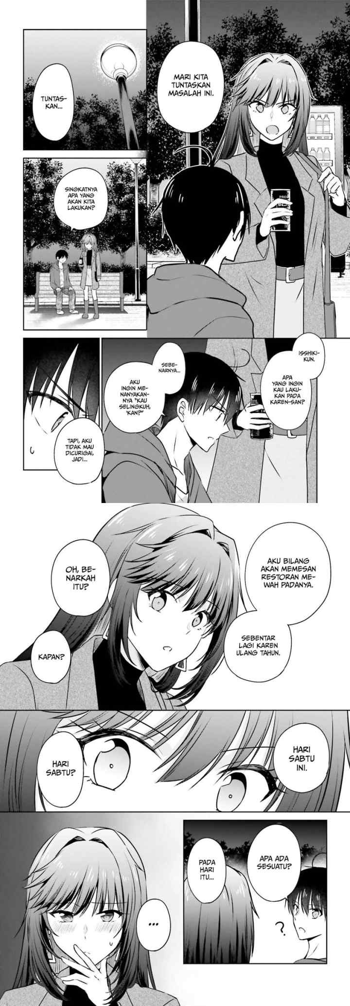 Kanojo ga Senpai ni NTR-reta node, Senpai no Kanojo wo NTR-masu chapter 2 halaman 13