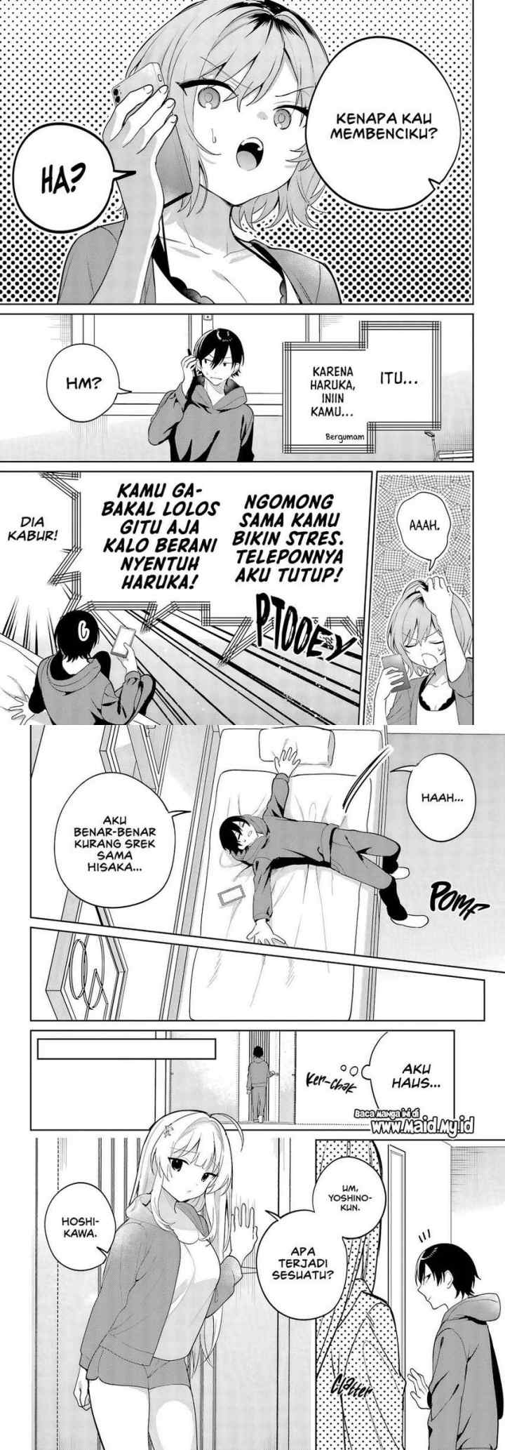 Remote Jugyou ni Nattara Class 1 no Bishoujo to Doukyo Suru Koto ni Natta chapter 6 halaman 15