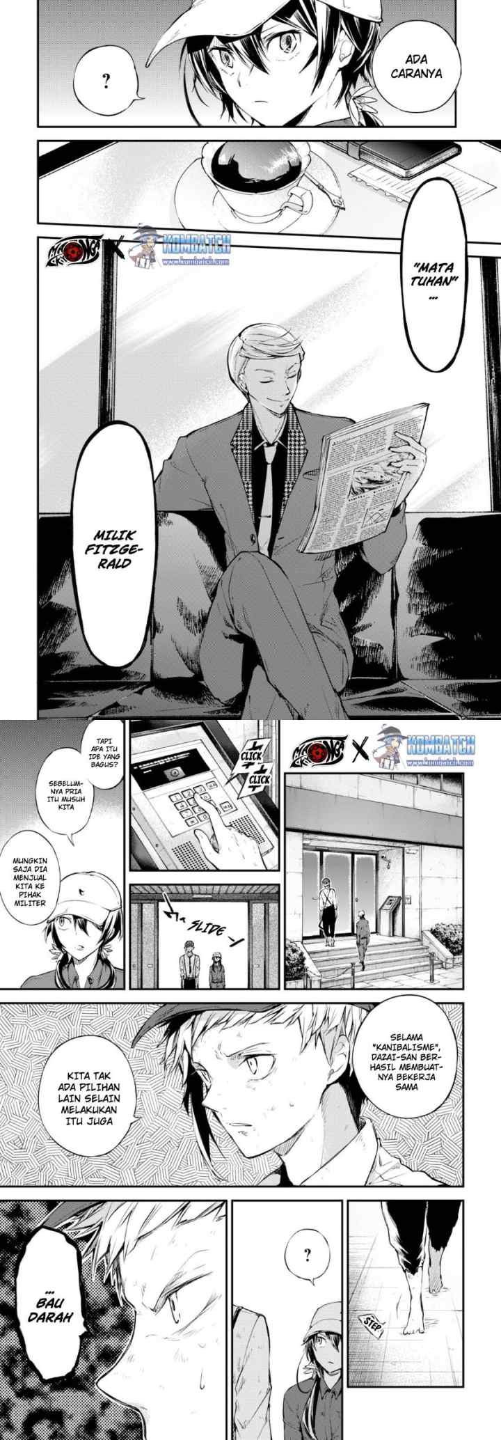 Bungou Stray Dogs chapter 62 halaman 8