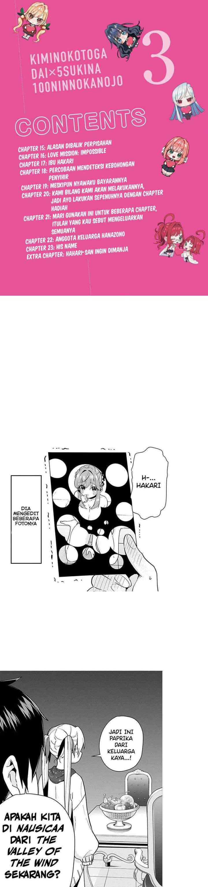 Kimi no Koto ga Dai Dai Dai Dai Daisuki na 100-ri no Kanojo chapter 53.3 halaman 10