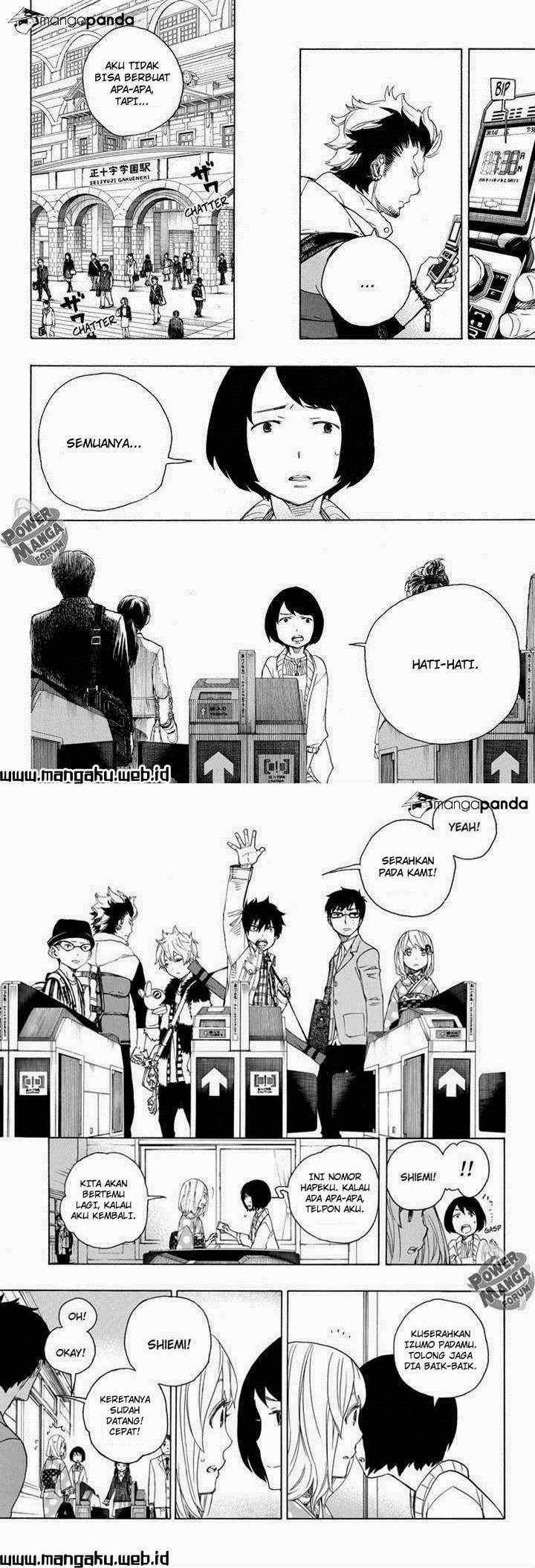 Ao No Exorcist chapter 50 halaman 4