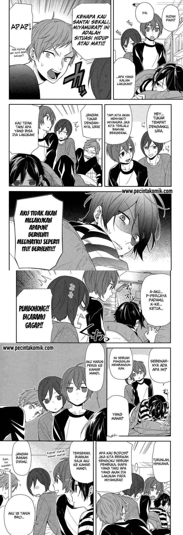 Horimiya chapter 72 halaman 12
