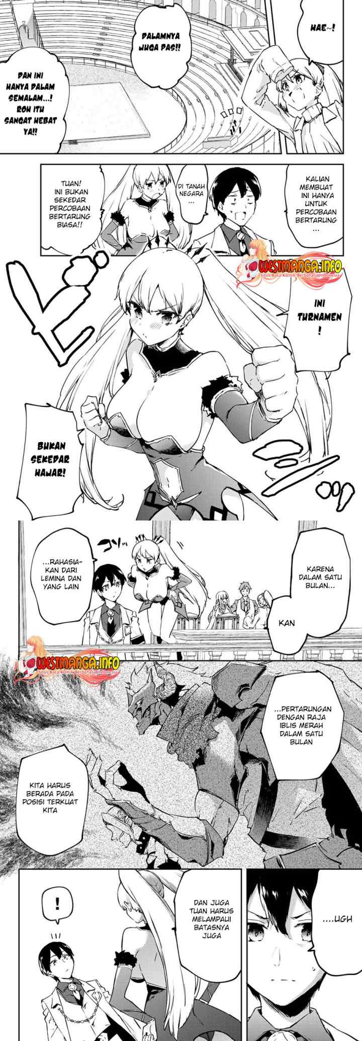 Saikyou Kurasu no Eirei 1000 Karada ga Shiranai Uchi ni Shigoto o Katadzukete Kurerushi chapter 7.1 halaman 4