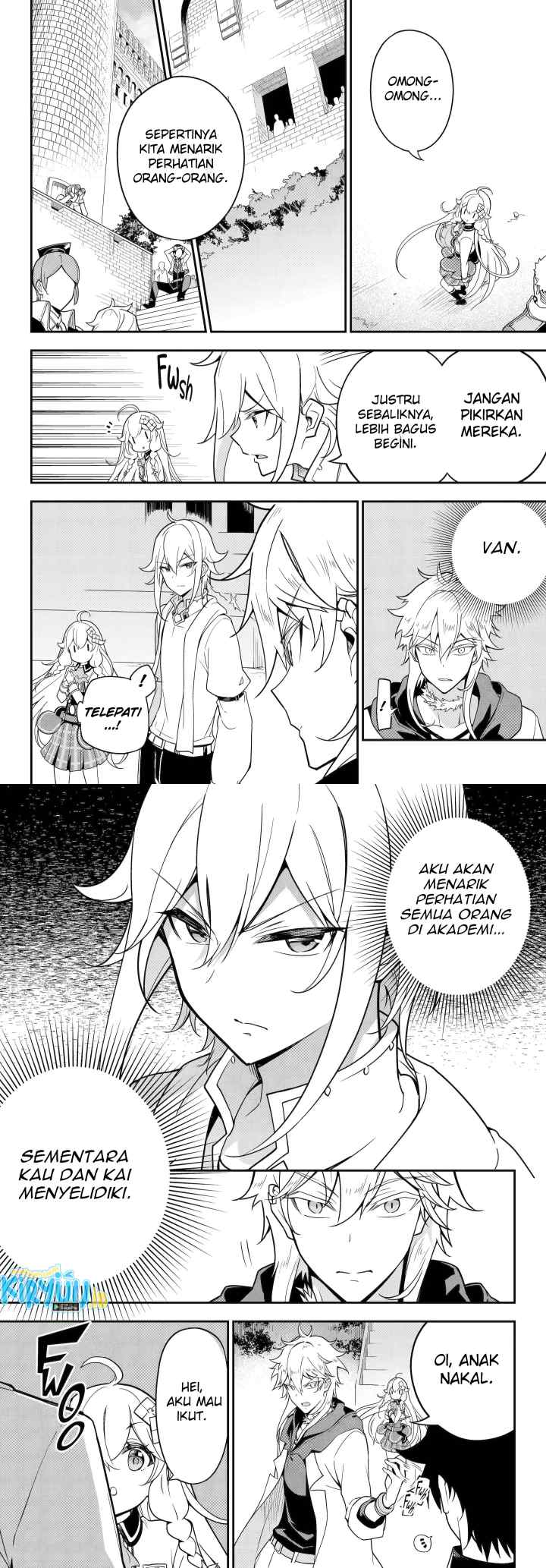 Chichi wa Eiyuu Haha wa Seirei Musume no Watashi wa Tenseisha chapter 45 halaman 6