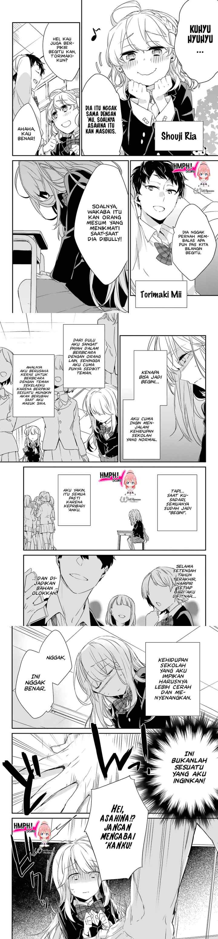Asahina Wakaba to Marumaru na kareshi chapter 1 halaman 6