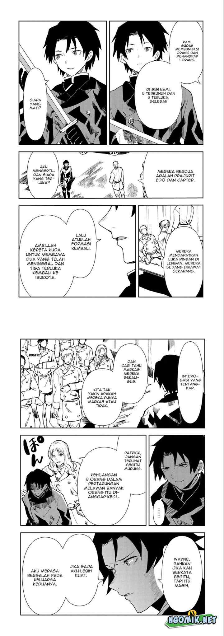 When I Reincarnated I Was a Soldier?! ~A Man Called the Red Shinigami~ chapter 2 halaman 12