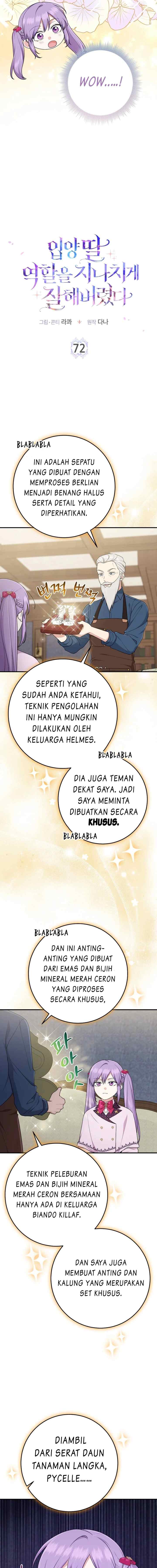 I Played The Role of the Adopted Daughter Too Well chapter 72 halaman 8