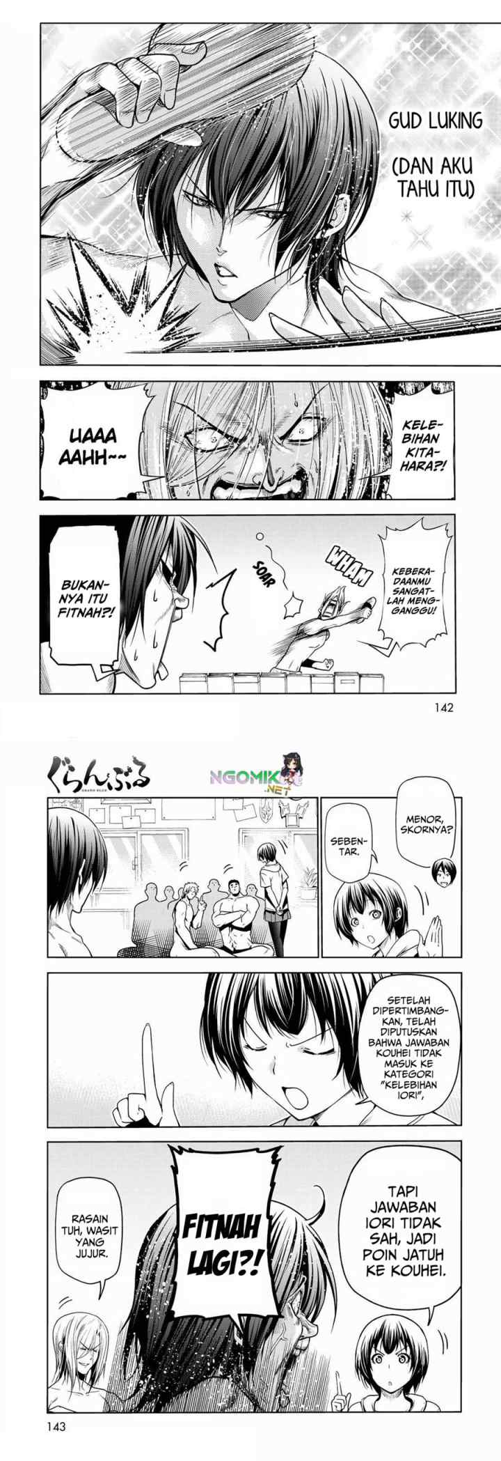 Grand Blue chapter 74.5 halaman 5
