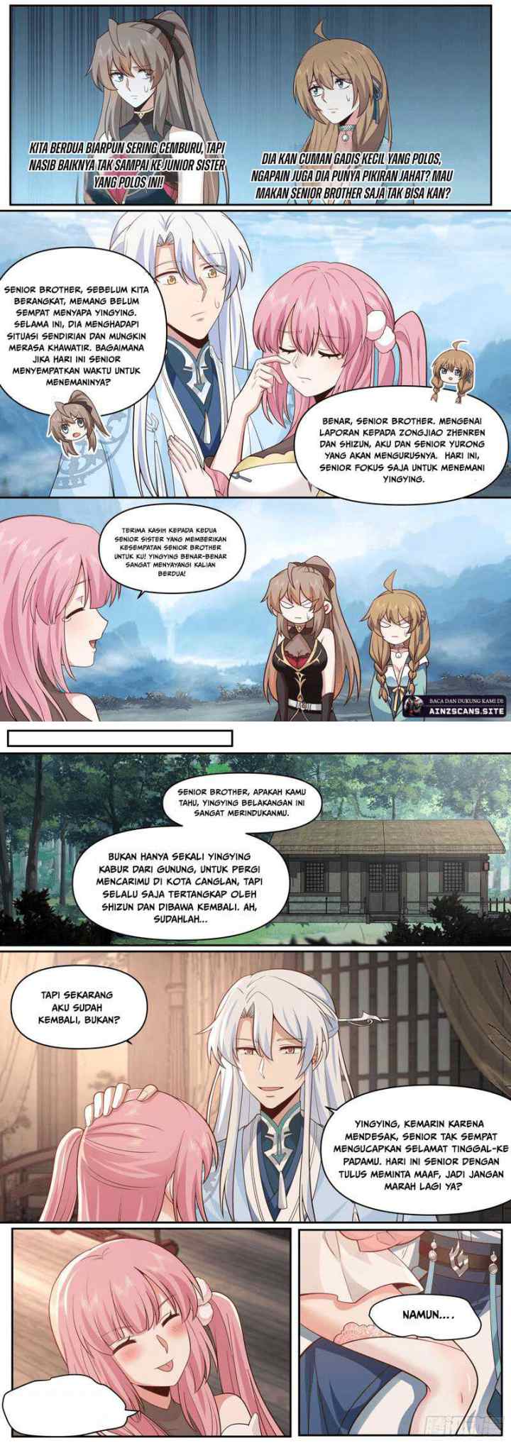 The Villain's Senior Brother And His Junior Sisters Are All Yanderes chapter 67 halaman 7