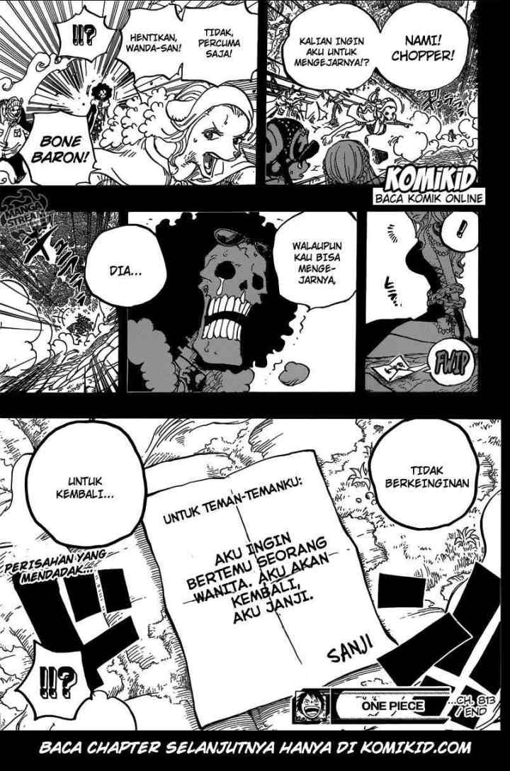 One Piece chapter 813 halaman 18