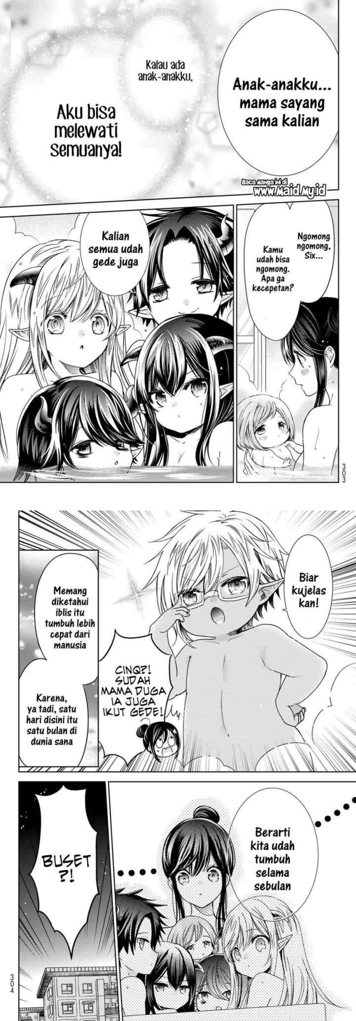 Isekai de Saikyo Mao no Kodomotachi no Mama ni Natchaimashita chapter 21 halaman 17