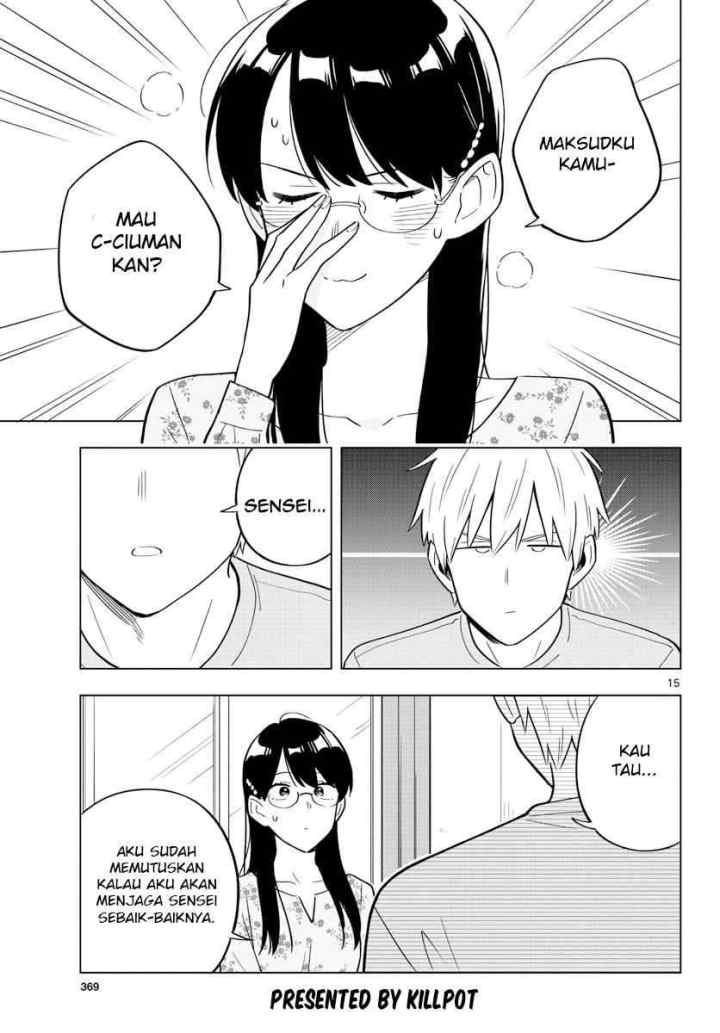 Sensei wa Koi wo Oshierarenai chapter 32 halaman 15