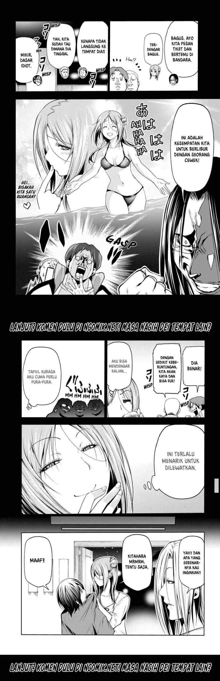 Grand Blue chapter 66.1 halaman 10