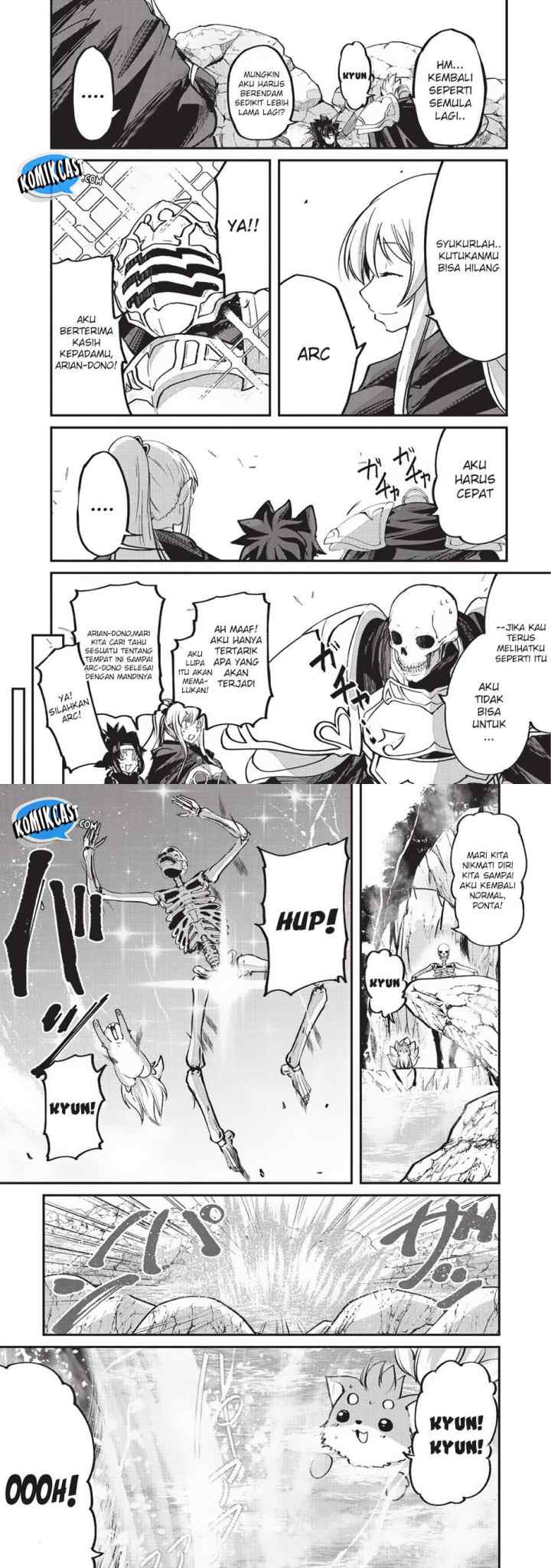 Gaikotsu Kishi-sama, Tadaima Isekai e Odekakechuu chapter 23 halaman 14