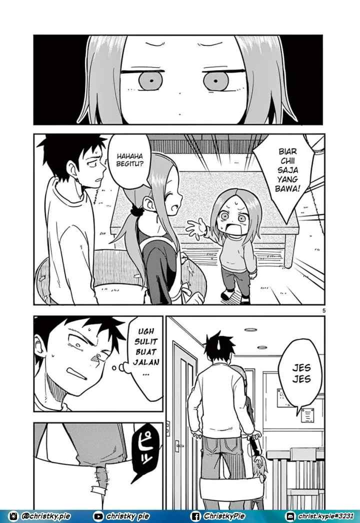 Karakai Jouzu no (Moto) Takagi-san chapter 131 halaman 5