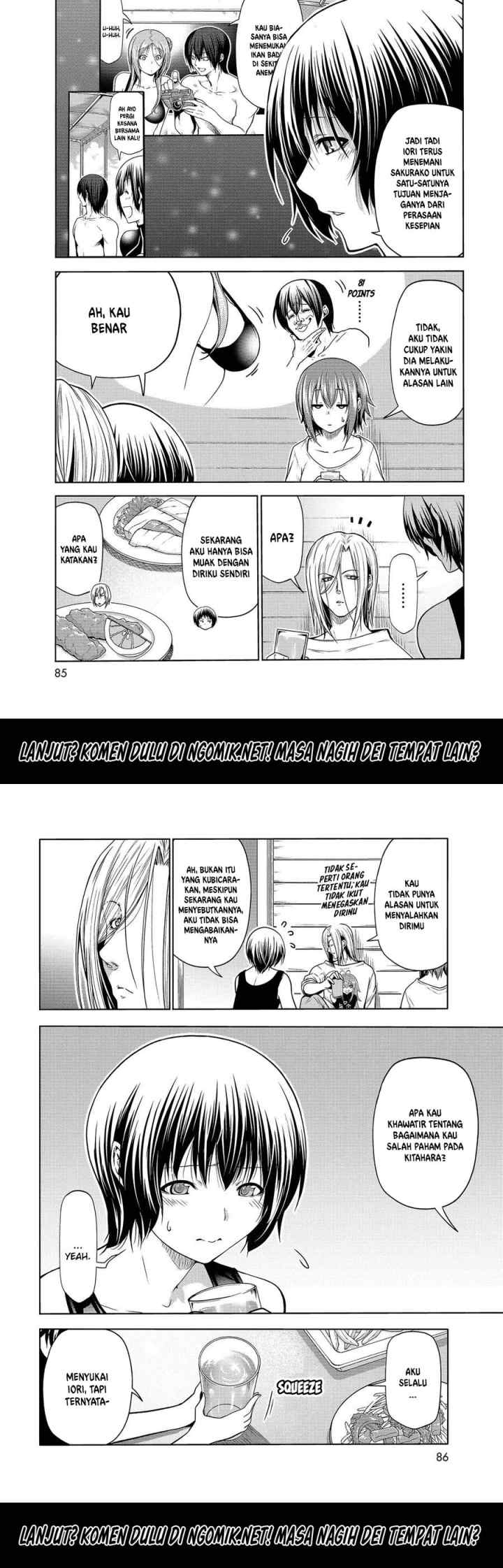 Grand Blue chapter 68.2 halaman 10