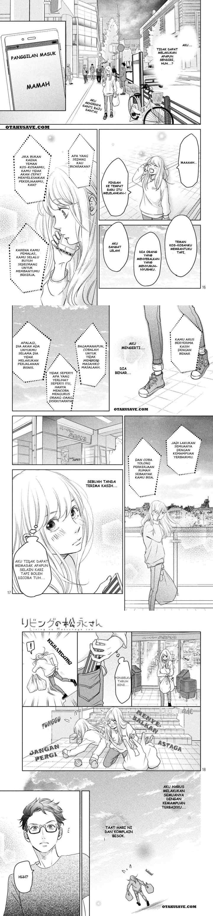 Living no Matsunaga-san chapter 1 halaman 6