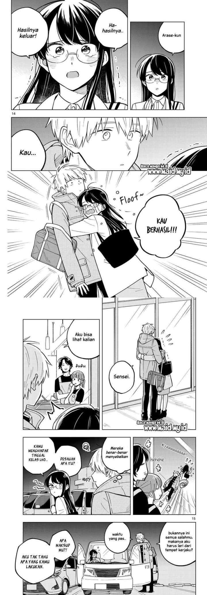 Sensei wa Koi wo Oshierarenai chapter 25 halaman 10